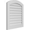 Ekena Millwork Arch Top Surface Mount PVC Gable Vent: Functional, w/ 3-1/2"W x 1"P Standard Frame, 28"W x 32"H GVPAR28X3201SF - alternate 4